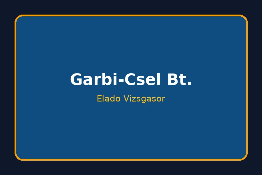 Komplett műszaki vizsgasor