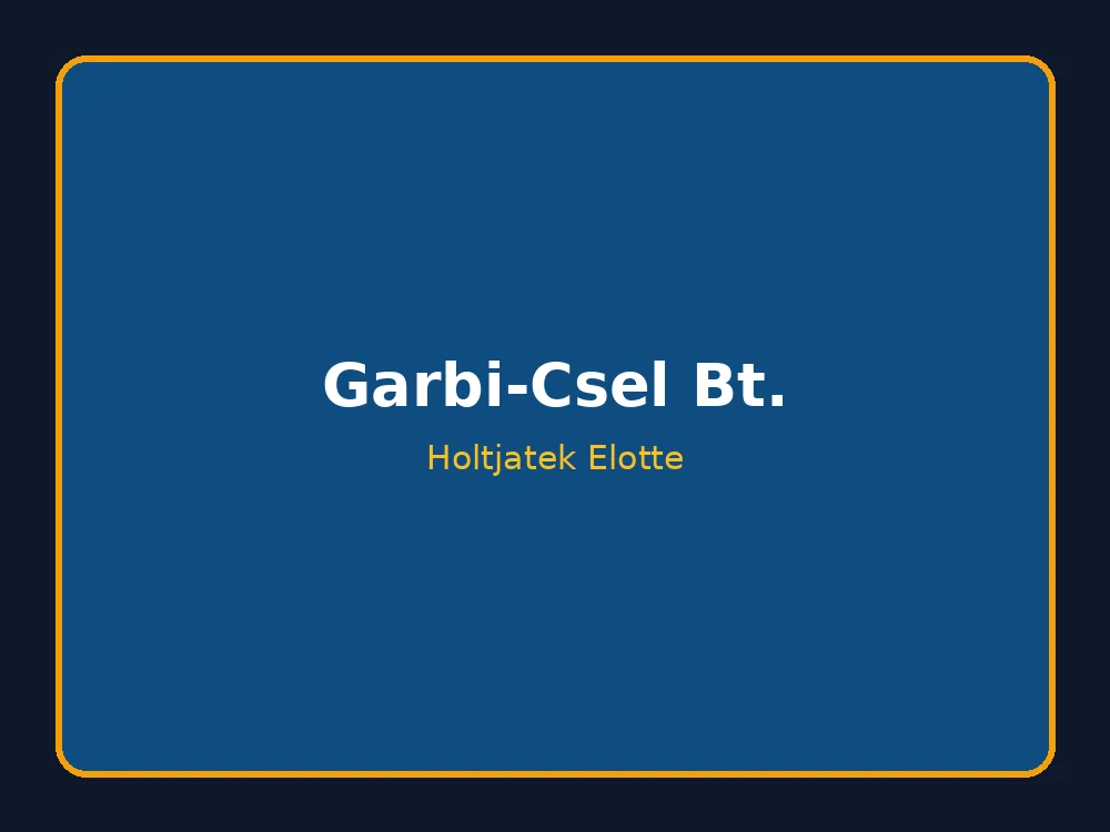 Holtjáték vizsgáló felújítás előtt