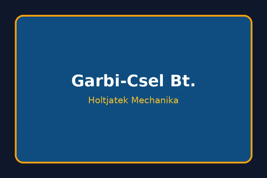 Holtjáték vizsgáló mechanikai javítás