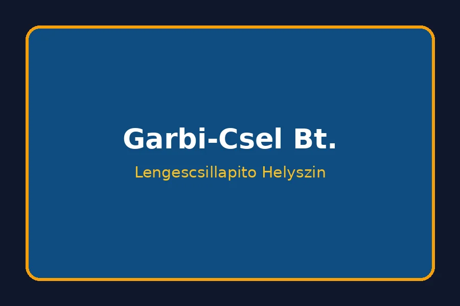 Helyszíni lengéscsillapító vizsgáló szerviz